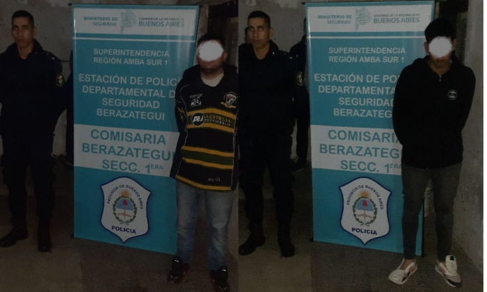 Berazategui: Tres malvivientes fueron aprehendidos cuando intentaron fugarse en un vehículo